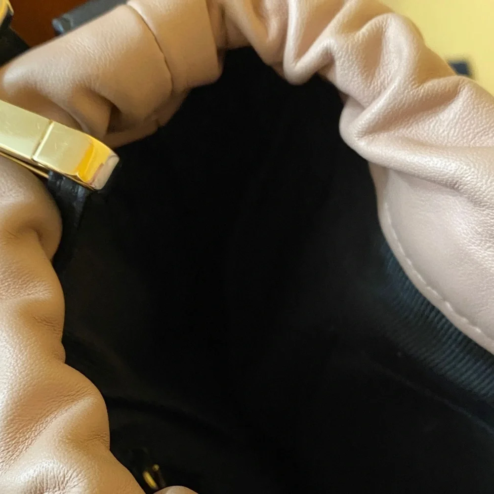 Furla Quilted Pink and Black Shoulder Bag🎄 - Picture 10 of 12